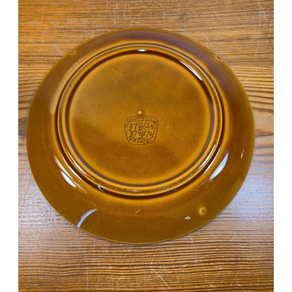 Vintage Niderviller Fondue Plate 8 1/2in - Picture 2 of 4